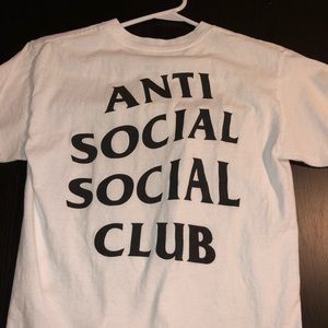 Anti social social club tee